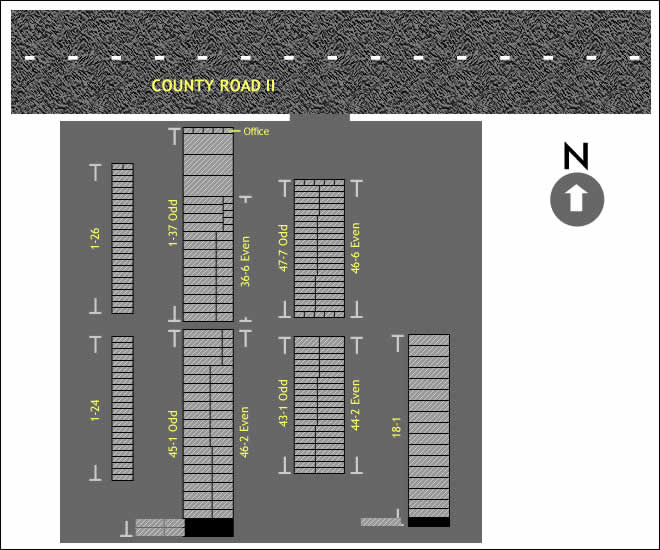 Neenah WI Self Storage Map